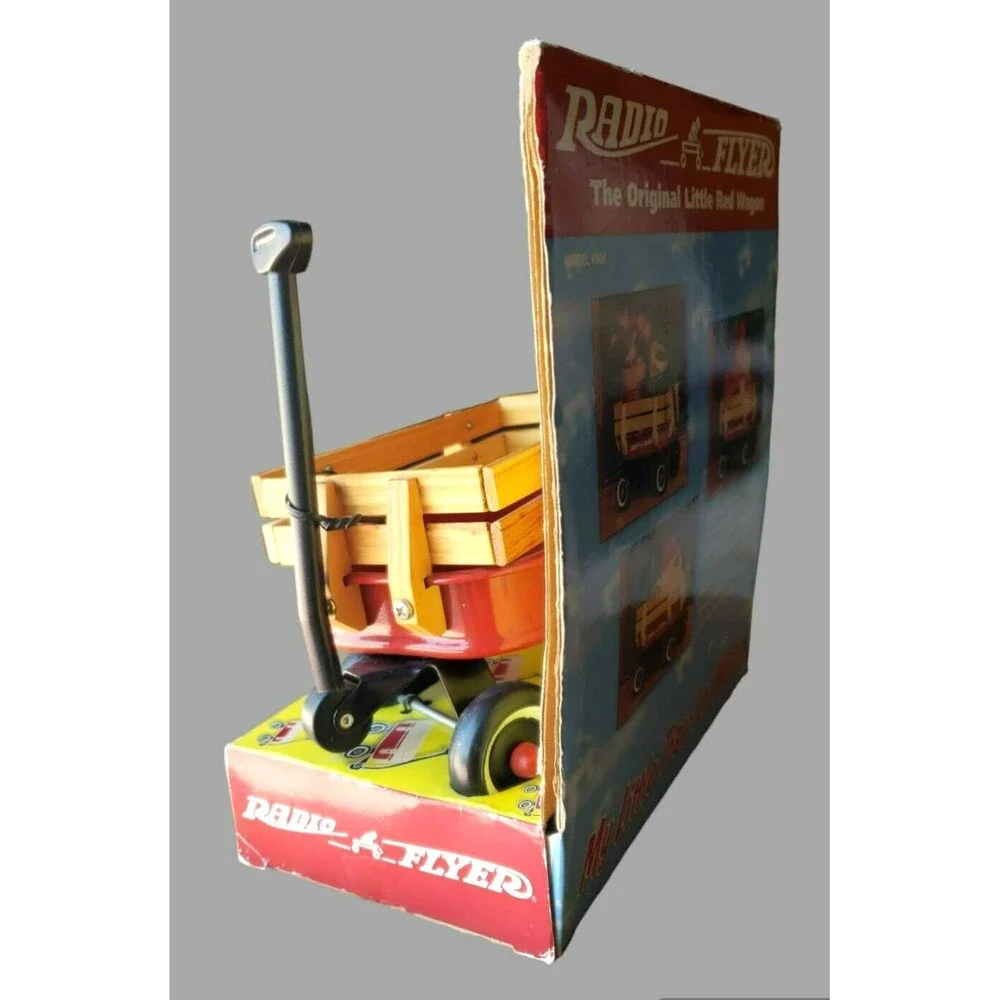 VTG 1998 Radio Flyer The Original Little Red Wagon My Little Trav-ler Wagon #904